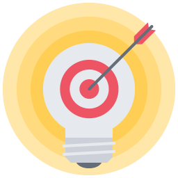 11 target, focus, arrow, bulb, idea, light, creative.png